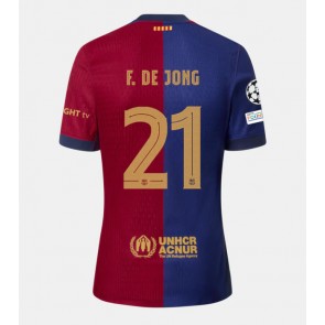 Barcelona Frenkie de Jong #21 Domaci Dres 2024-25 Kratak Rukavima